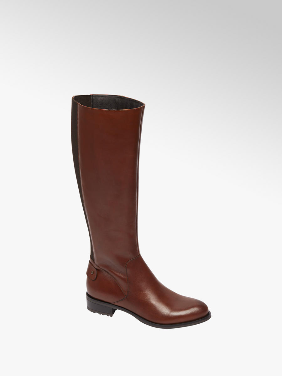 5th Avenue Cognac hoge laars leer Gratis Bezorgd en Retour 5th Avenue Cognac hoge laars leer Gratis Bezorgd en Retour